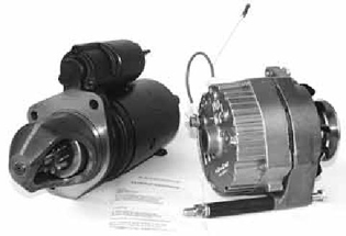 Rareelectrical 24V To 12V Alternator & Starter Kit For John Deere 4010 – 63 Amp, SE501474, TY16172